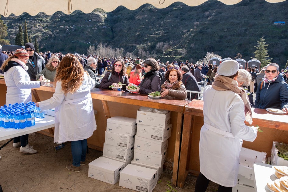 La celebración del patrón de Granada ha estado este año marcada por las alertas de nieve y frío de la Aemet