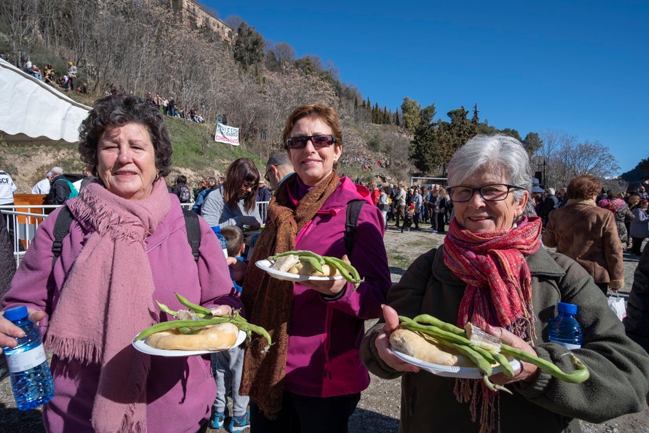 La celebración del patrón de Granada ha estado este año marcada por las alertas de nieve y frío de la Aemet