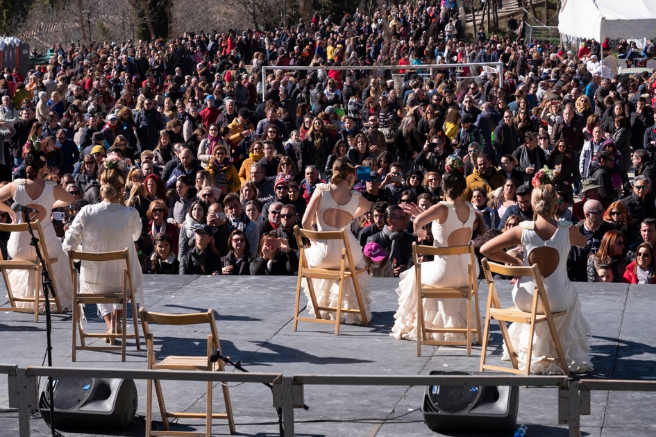 La celebración del patrón de Granada ha estado este año marcada por las alertas de nieve y frío de la Aemet