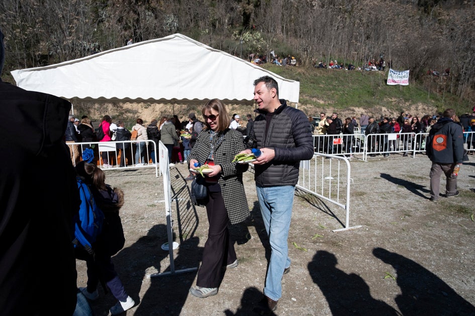 La celebración del patrón de Granada ha estado este año marcada por las alertas de nieve y frío de la Aemet