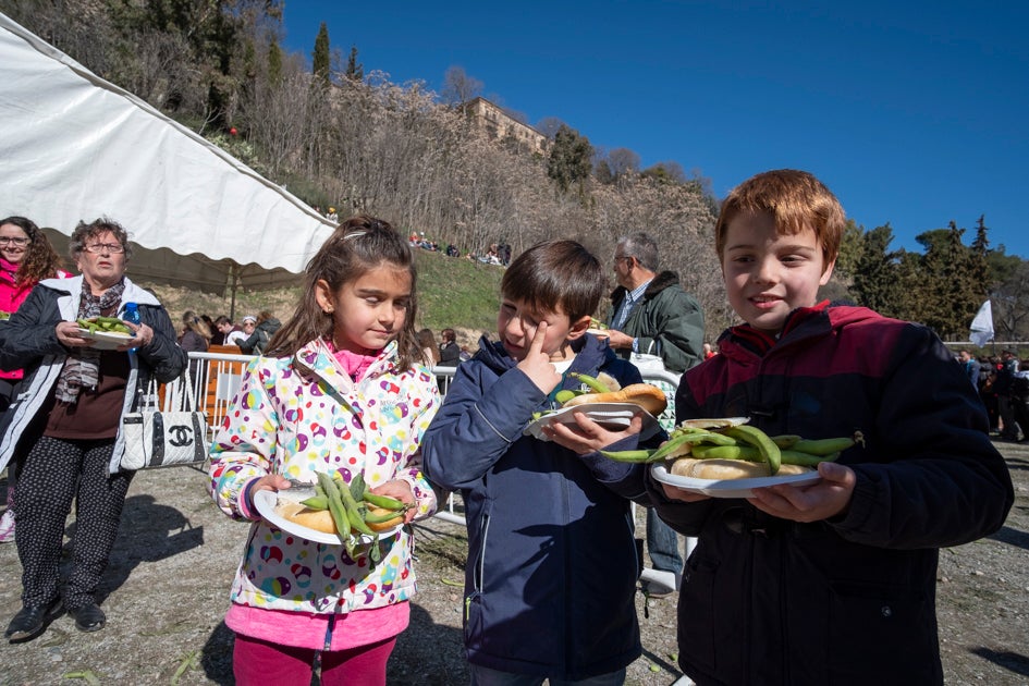 La celebración del patrón de Granada ha estado este año marcada por las alertas de nieve y frío de la Aemet