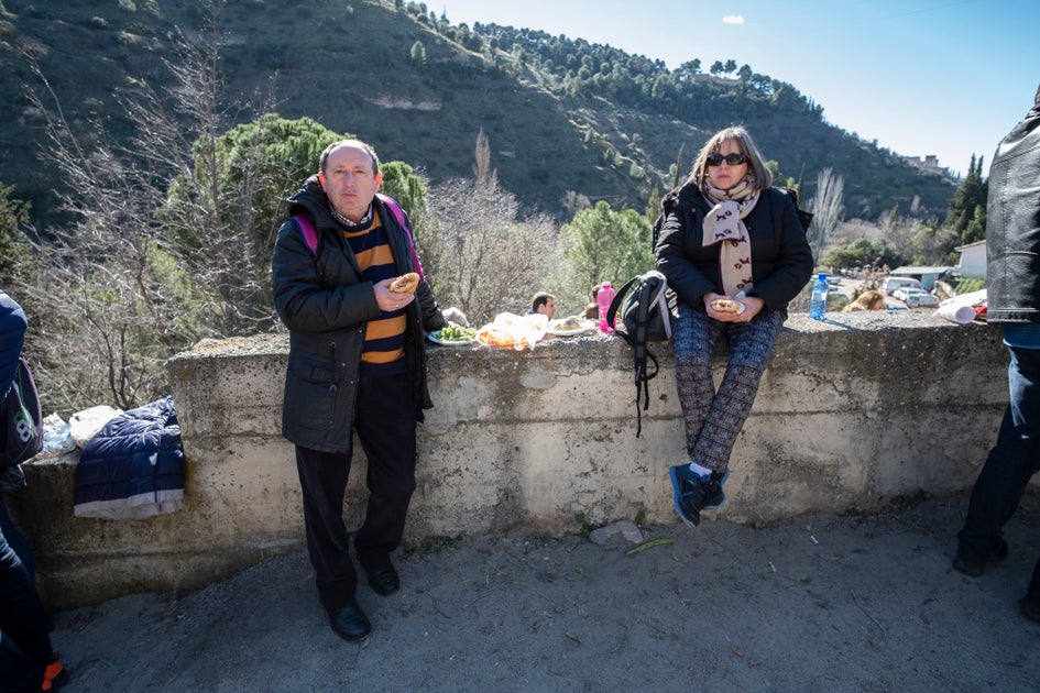 La celebración del patrón de Granada ha estado este año marcada por las alertas de nieve y frío de la Aemet