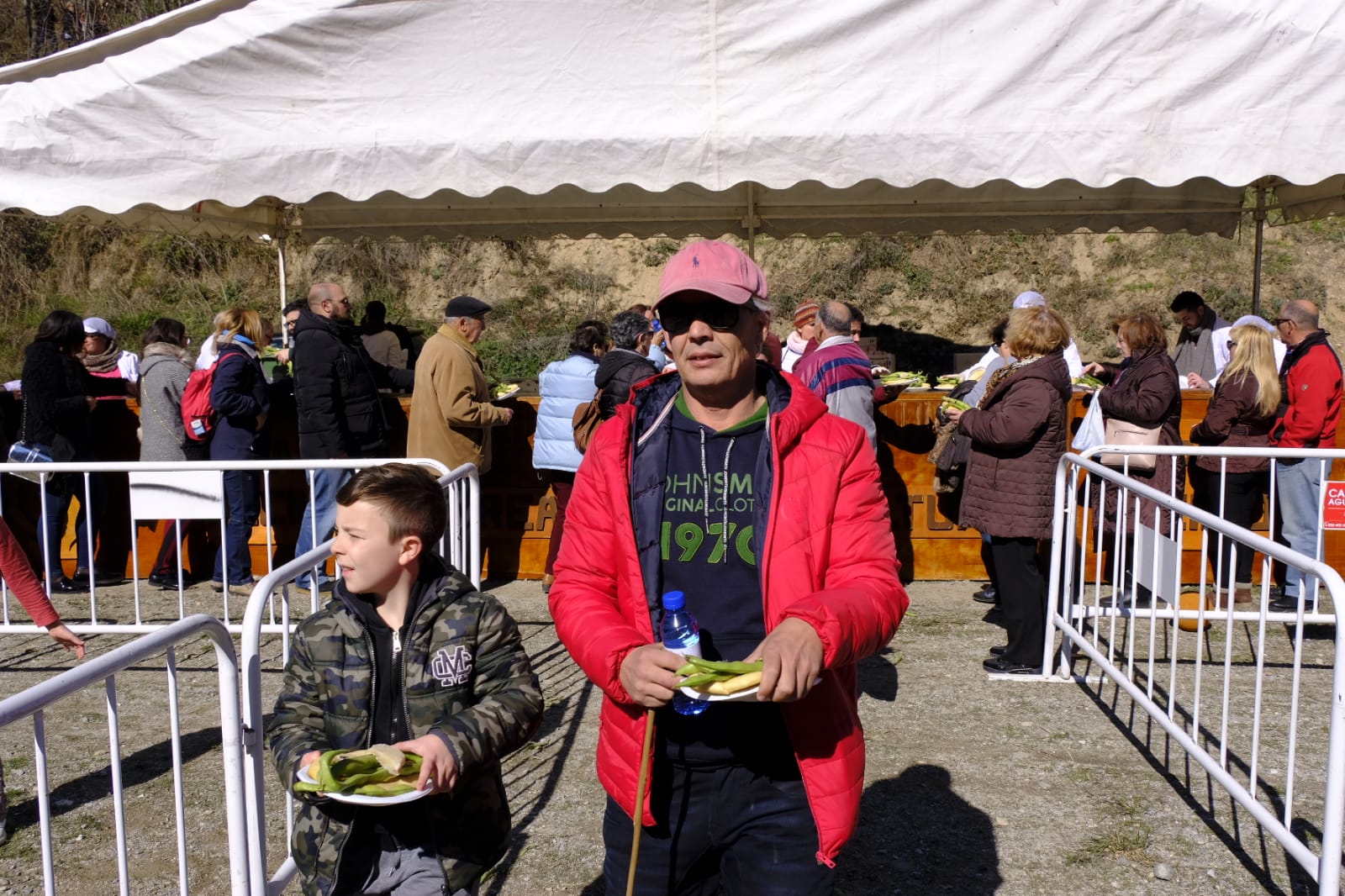 La celebración del patrón de Granada ha estado este año marcada por las alertas de nieve y frío de la Aemet