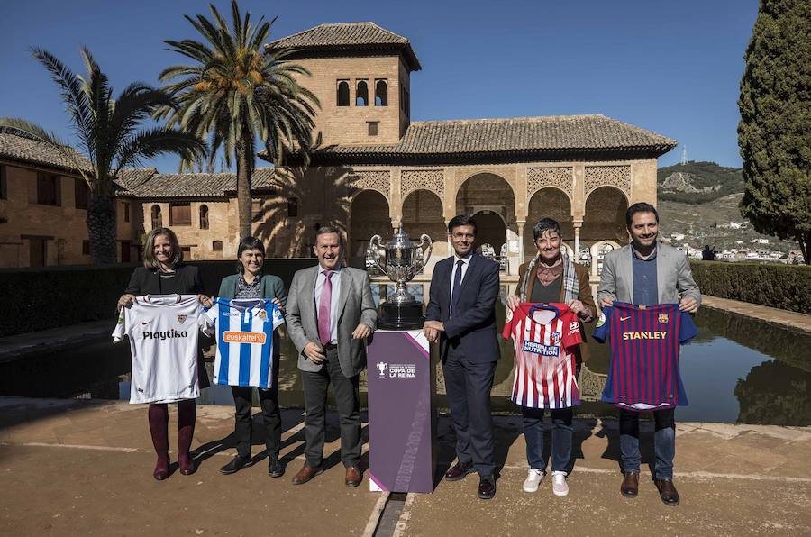 La final del torneo se jugará en el estadio de Los Cármenes de Granada el 11 de mayo y al trofeo aspiran Atlético de Madrid, Real Sociedad, Sevilla y Barcelona.