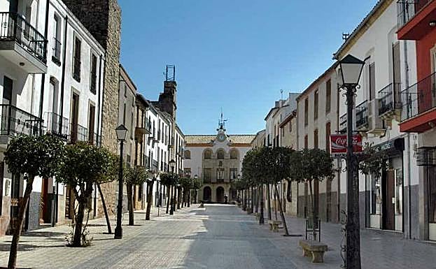 Vista del municipio de Sabiote. 