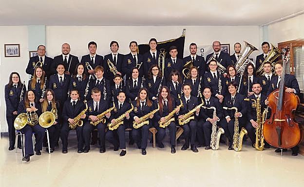 Miembros de la Banda Amigos de la Música de Dúrcal