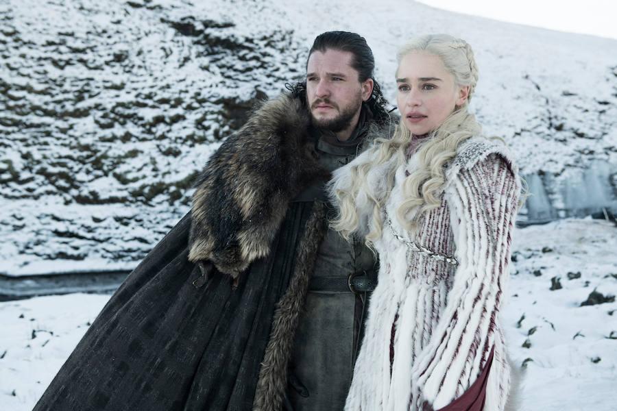 Jon Snow y Daenerys Targaryen, los favoritos al trono.