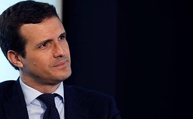 El líder del PP, Pablo Casado.