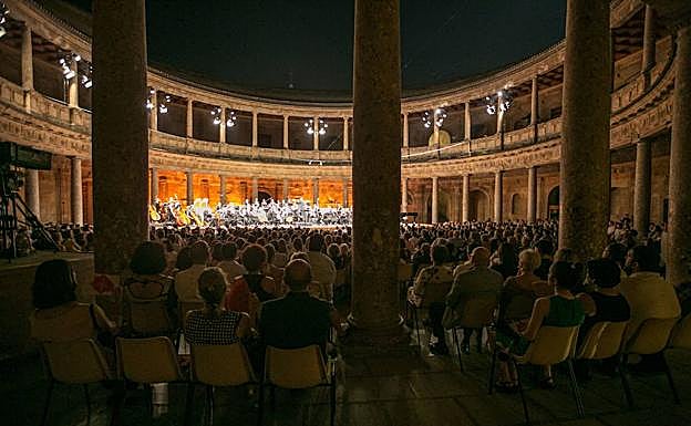 Festival de Música y Danza, en el palacio de Carlos V
