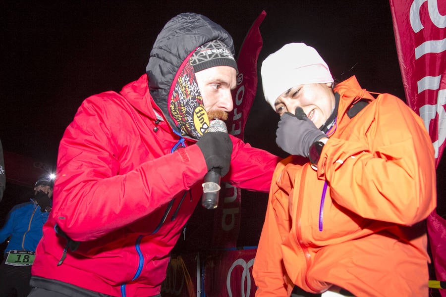 Jacob Gutiérrez arrasa en las cumbres de Sierra Nevada. El corredor de Dúrcal queda campeón de España de snow running por segundo año consecutivo y mejora su crono en catorce minutos