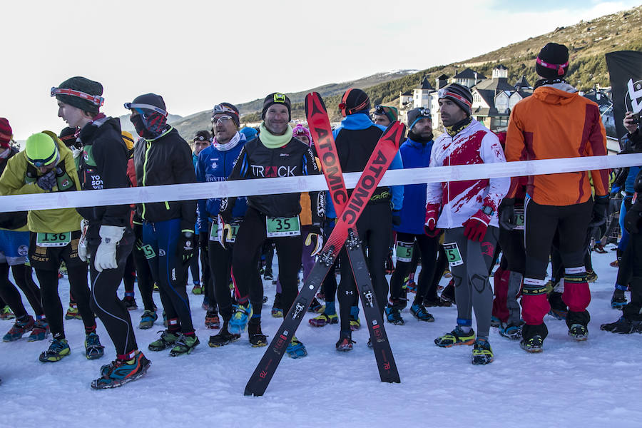 Jacob Gutiérrez arrasa en las cumbres de Sierra Nevada. El corredor de Dúrcal queda campeón de España de snow running por segundo año consecutivo y mejora su crono en catorce minutos