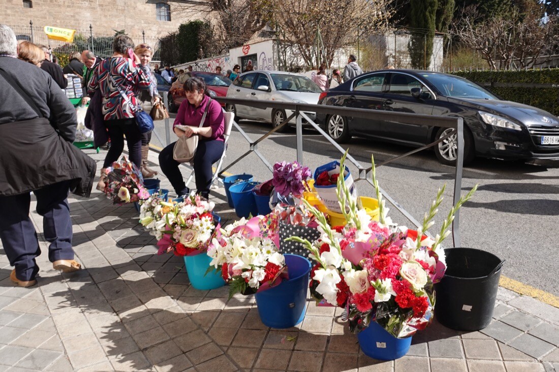 Miles de personas se han dado cita este sábado, como cada 9 de febrero, en el convento de los frailes Capuchinos,