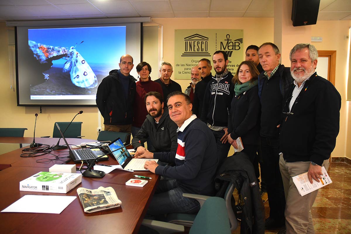 Participantes en la reunión anunal de la red de Sierra Nevada 