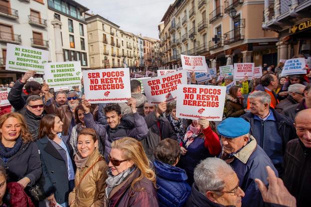 Teruel se agitó el pasado fin de semana con la manifestación mayor de su historia. Pedían médicos. 