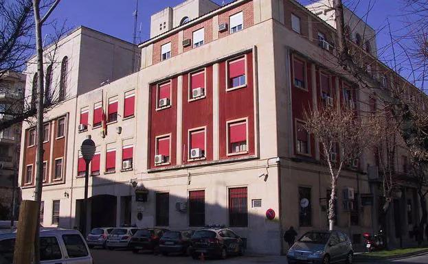 Comisaría de Policía en la calle Arquitecto Berges de Jaén. 