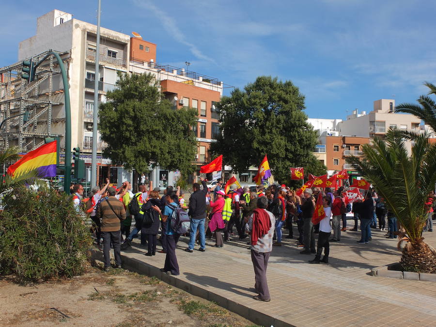 Los participantes pidieron a su llegada «verdad, justicia y reparación»