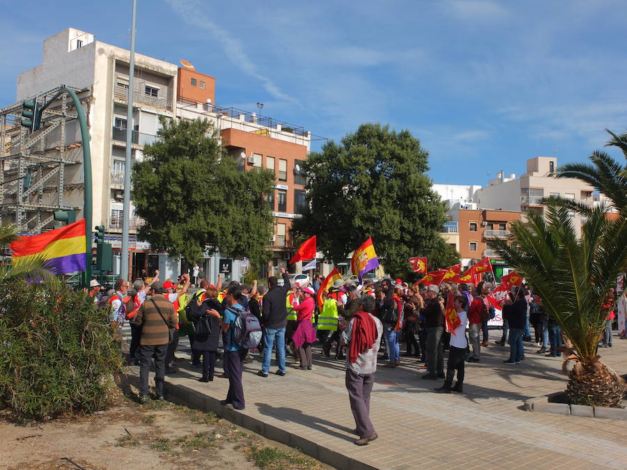 Los participantes pidieron a su llegada «verdad, justicia y reparación»