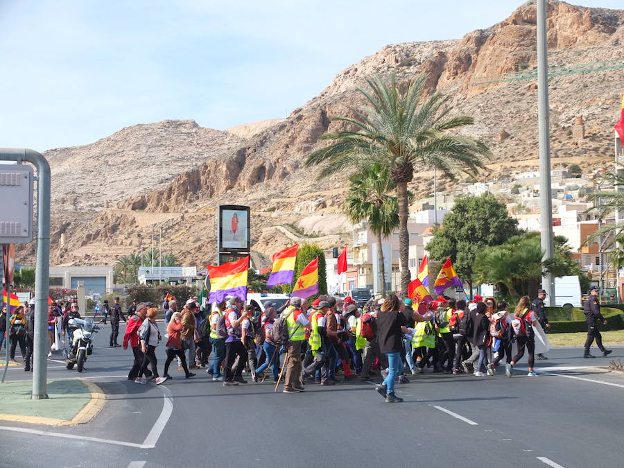Los participantes pidieron a su llegada «verdad, justicia y reparación»