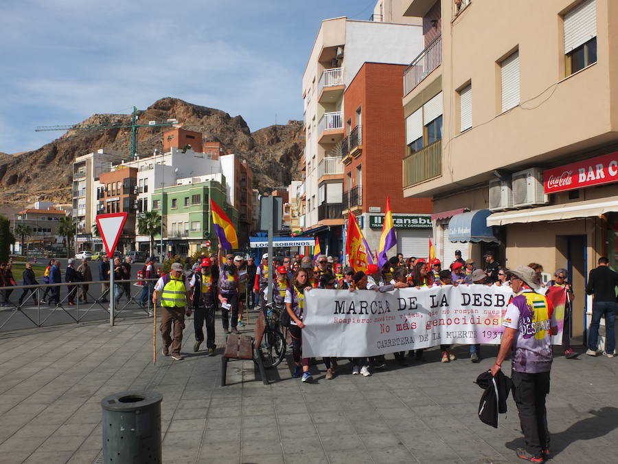 Los participantes pidieron a su llegada «verdad, justicia y reparación»