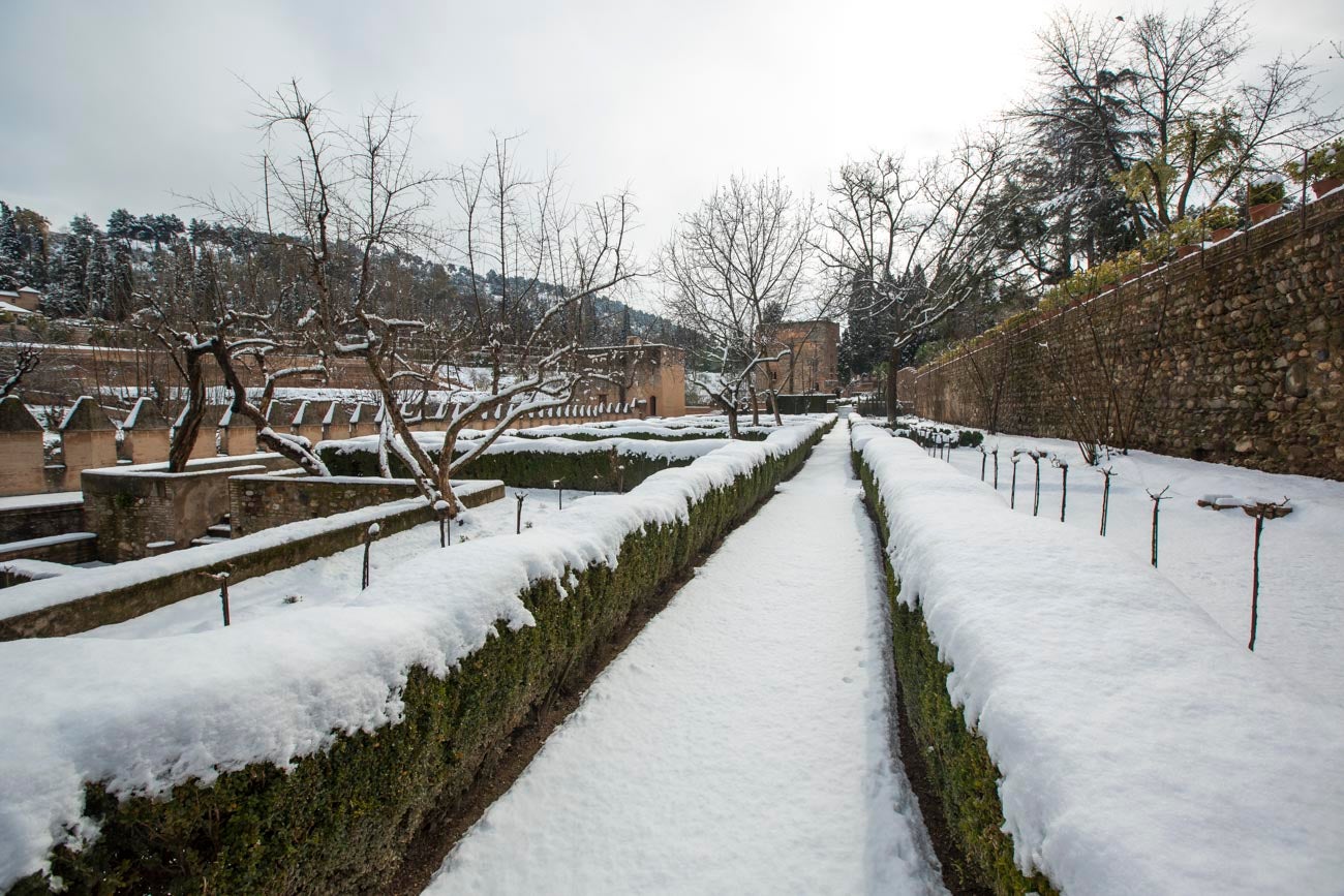 Las nevadas sobre Granada han dejado siempre unas estampas de espectacualr belleza. Recogemos ahora una serie de fotografías de incuestionable valor.