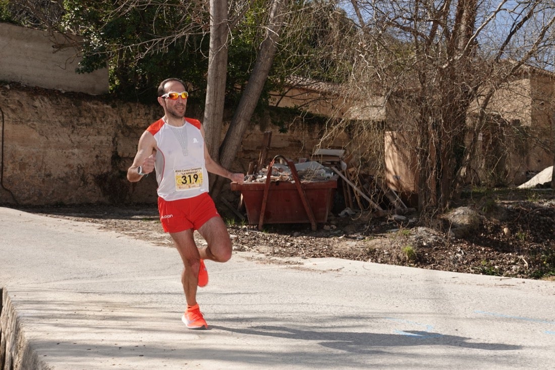 El Valle de Lecrín acoge una modesta carrera con 350 participantes entre corredores absolutos, senderistas y chiquillos