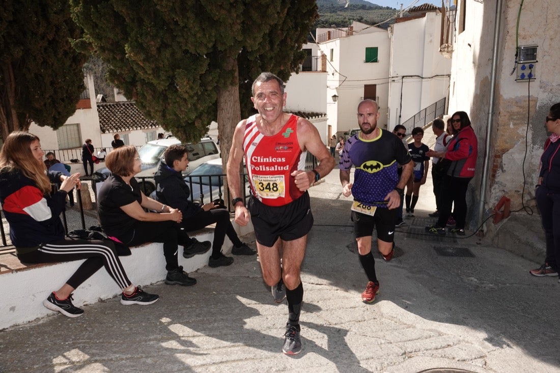 El Valle de Lecrín acoge una modesta carrera con 350 participantes entre corredores absolutos, senderistas y chiquillos