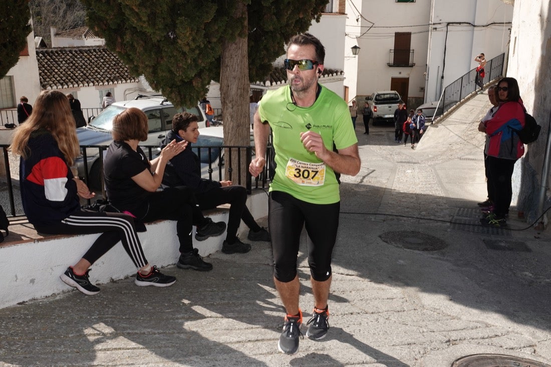 El Valle de Lecrín acoge una modesta carrera con 350 participantes entre corredores absolutos, senderistas y chiquillos