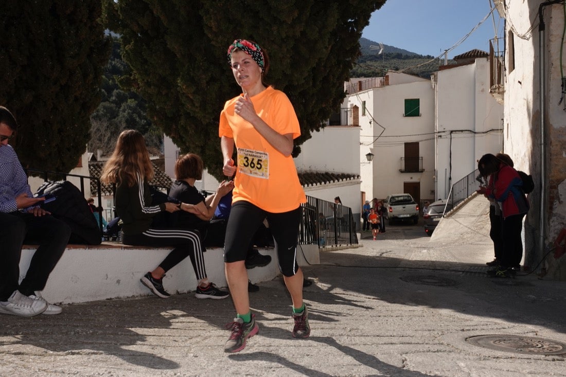 El Valle de Lecrín acoge una modesta carrera con 350 participantes entre corredores absolutos, senderistas y chiquillos