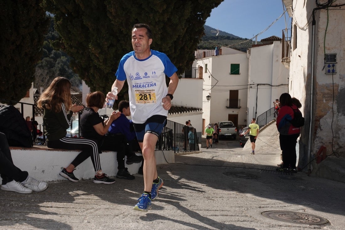 El Valle de Lecrín acoge una modesta carrera con 350 participantes entre corredores absolutos, senderistas y chiquillos