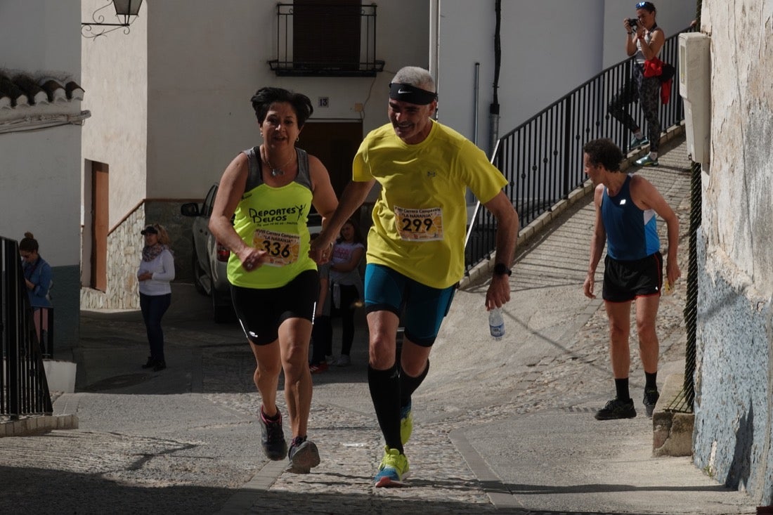El Valle de Lecrín acoge una modesta carrera con 350 participantes entre corredores absolutos, senderistas y chiquillos