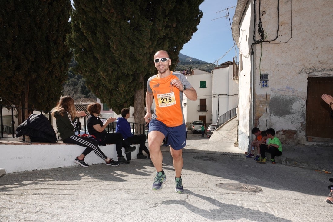 El Valle de Lecrín acoge una modesta carrera con 350 participantes entre corredores absolutos, senderistas y chiquillos
