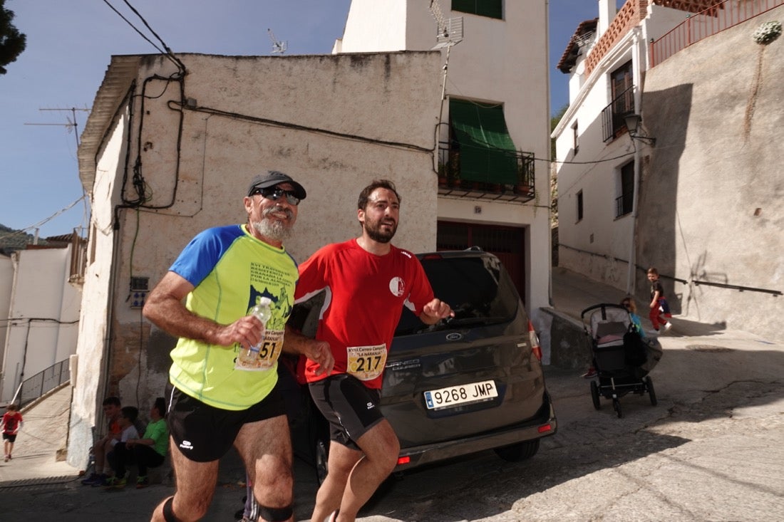 El Valle de Lecrín acoge una modesta carrera con 350 participantes entre corredores absolutos, senderistas y chiquillos