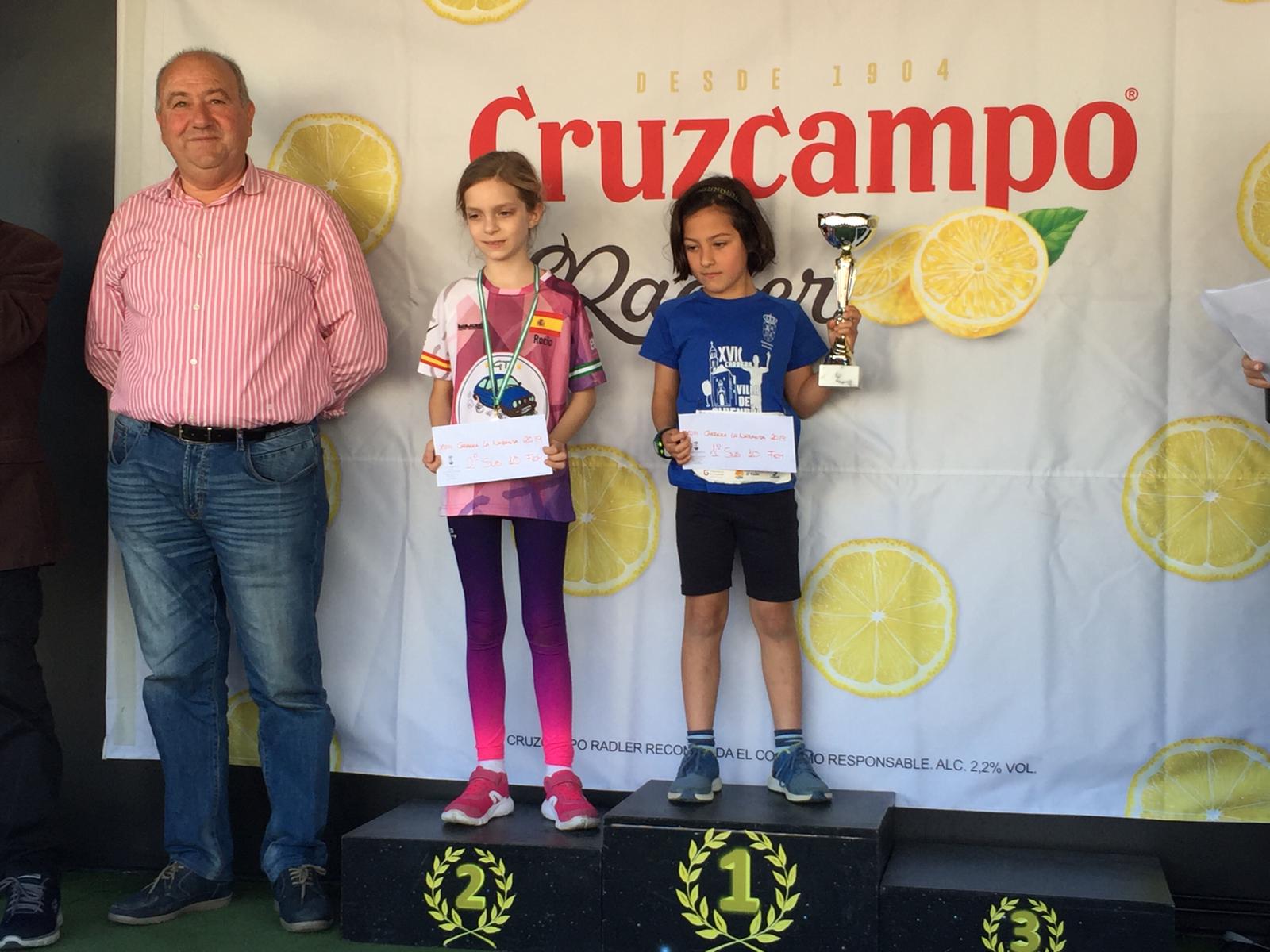 El Valle de Lecrín acoge una modesta carrera con 350 participantes entre corredores absolutos, senderistas y chiquillos