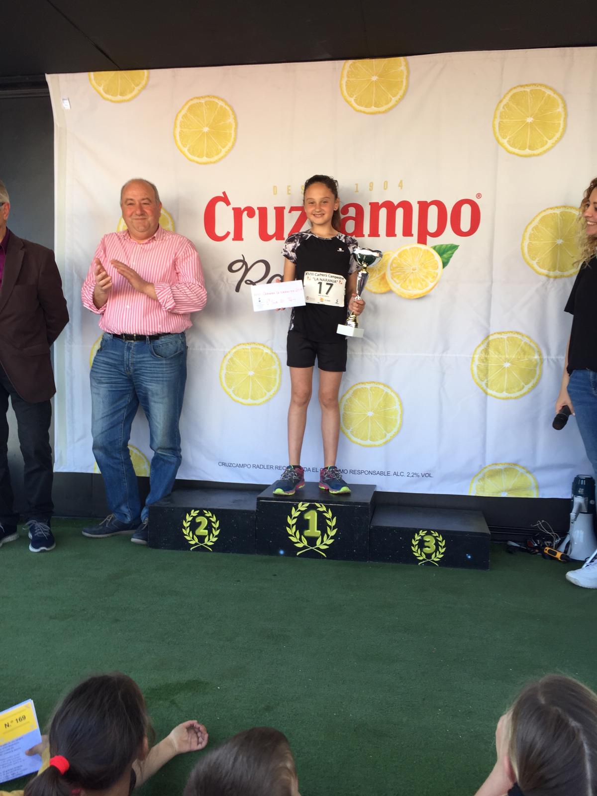 El Valle de Lecrín acoge una modesta carrera con 350 participantes entre corredores absolutos, senderistas y chiquillos