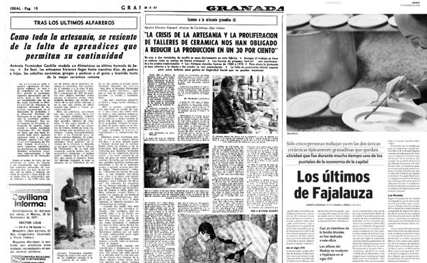 El periódico IDEAL ha mostado siempre una especial sensibilidad hacia la industria de la cerámica, como refleja esta selección de reportajes