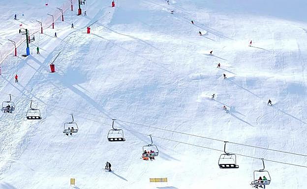 Perfecto estado de la estación de Formigal-Panticosa, con 130 km esquiables