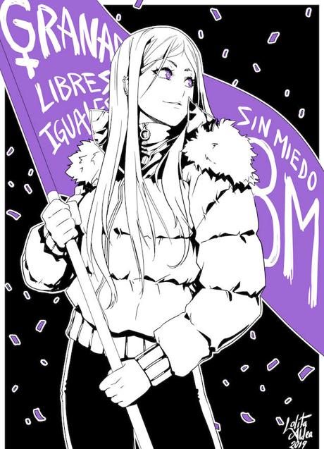 Imagen - Ilustración de Lolita Aldea para el 8M