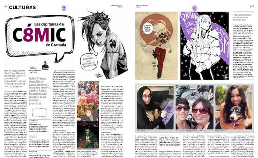 Reportaje en versión impresa