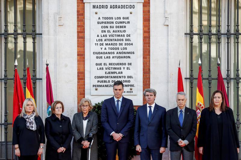 El 15 aniversario del atentado yihadista que costó la vida a 193 personas en la capital de España se ha conmemorado en distintos puntos de la ciudad con división entre los representantes políticos.