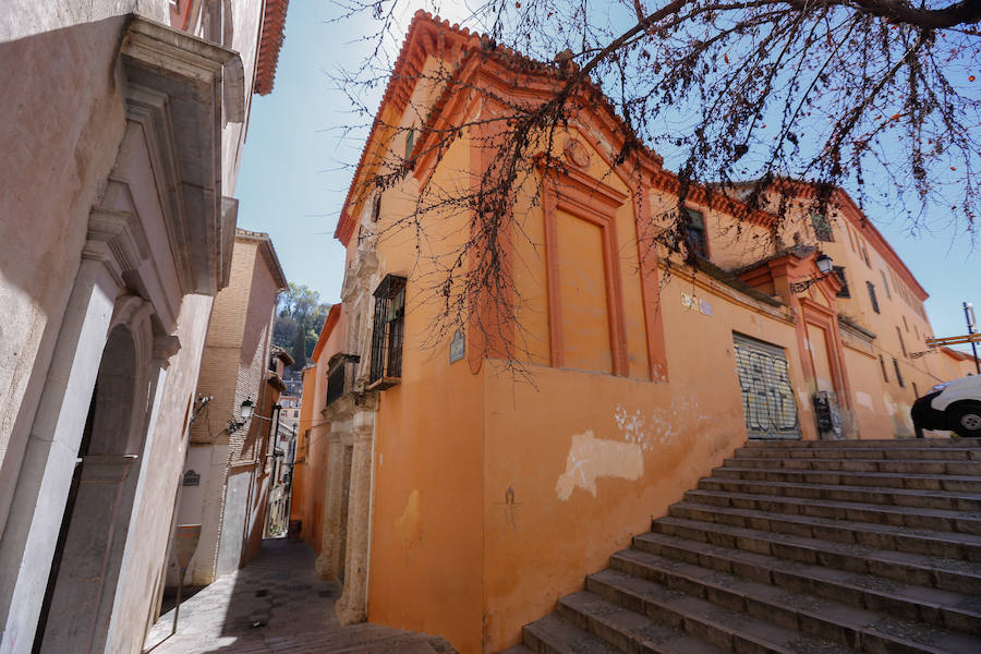 La Cuesta de Santa Inés atesora uno de las más nobles casas palaciegas de Granada: la casa Ágreda