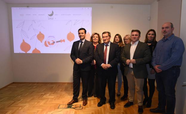 Presentación de la página web.