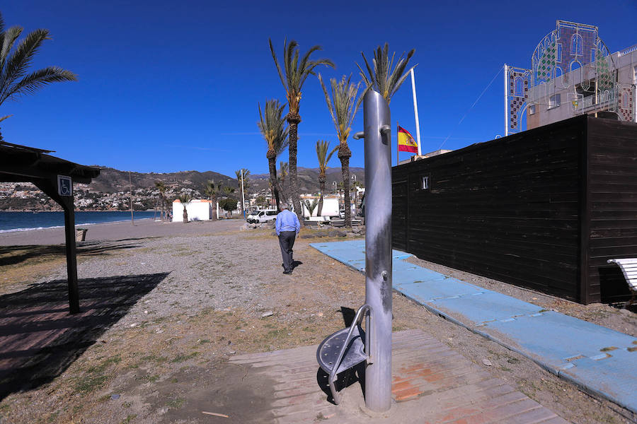 Con más arena que nunca, los municipios adelantan el arreglo del litoral ante un sector turístico que demanda ya servicios todo el año