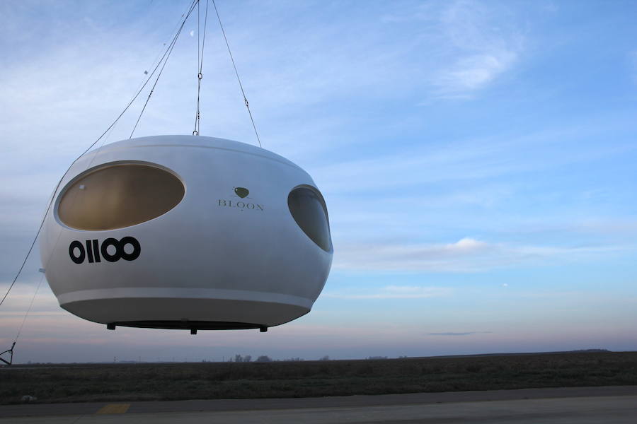 Imágenes e infografías del globo que impulsará el turismo espacial en Andalucía