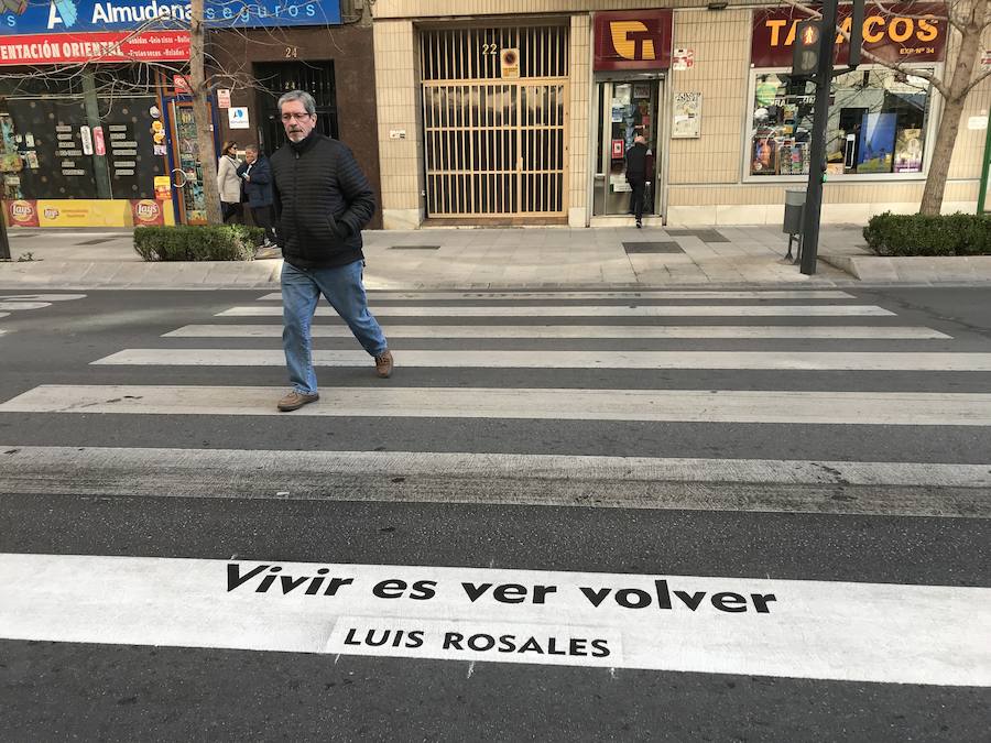 Luis Rosales en Gran Vía
