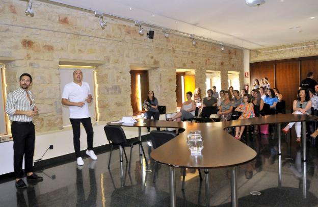 Un foro celebrado en El Pósito de Linares, en una anterior edición de ModADN Jaén.