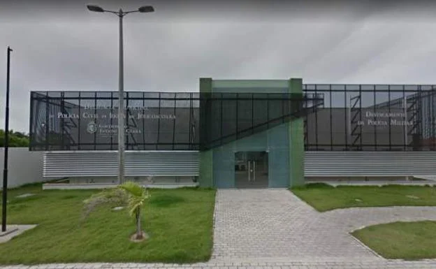 Comisaría Municipal de Jijoca, en Jericoacoara (Brasil), donde fue trasladada una mujer detenida.