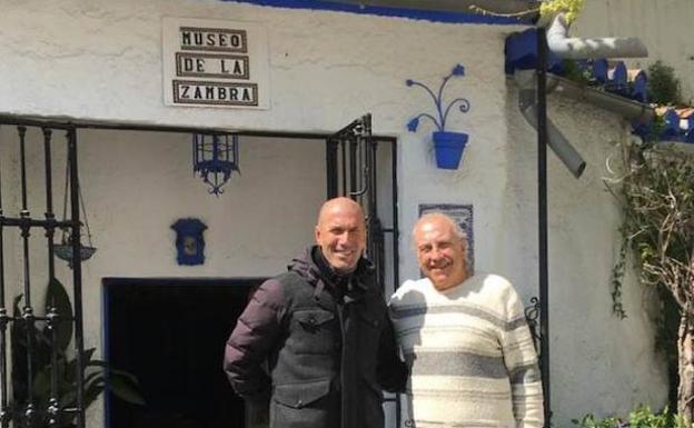 Zinedine Zidane, en Granada