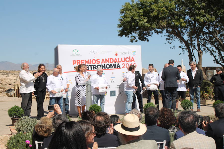 La academia andaluza de gastronomía eligió Almería para celebrar sus premios, que este año reconocieron a Casa Joaquín
