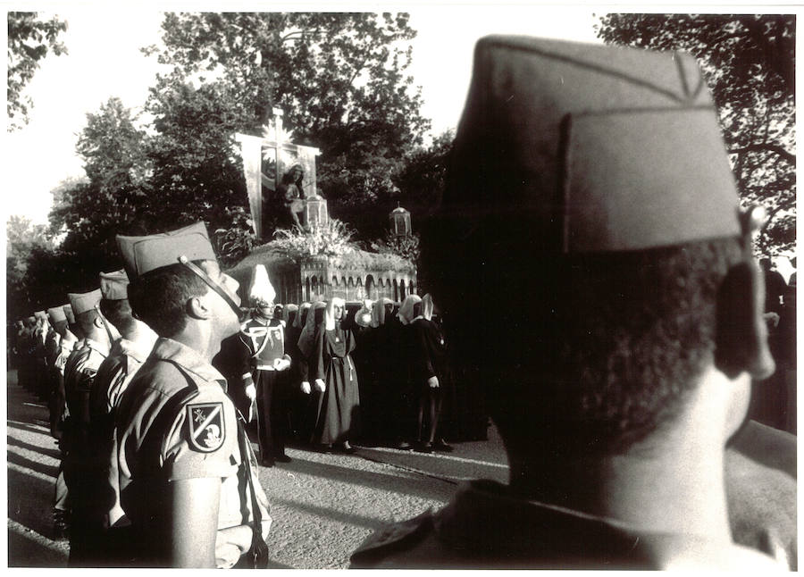 En la Alhambra. Semana Santa de 1987