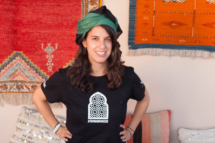 Una ceremonia del té en en Marrakech (Marruecos).